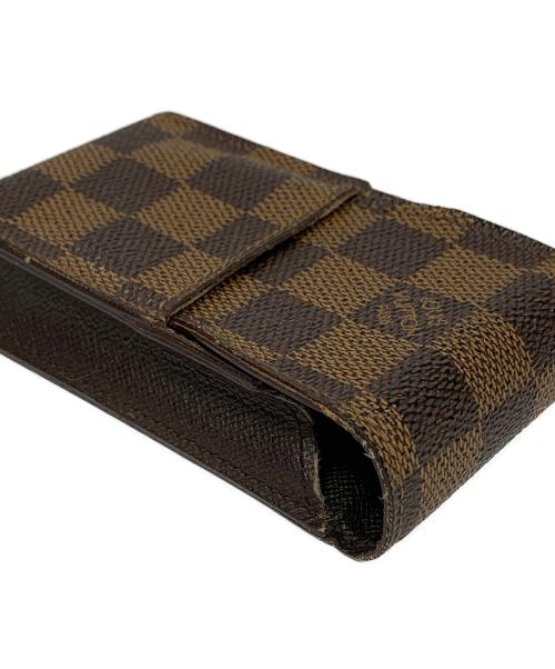 LOUIS VUITTON（ルイ ヴィトン）LOUIS VUITTON (ルイ ヴィトン) シガレットケース ダミエ エテュイ・シガレット ブラウン サイズ:実寸サイズにてご確認ください。の古着・服飾アイテム