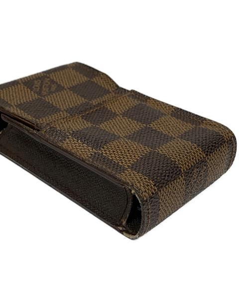 LOUIS VUITTON（ルイ ヴィトン）LOUIS VUITTON (ルイ ヴィトン) シガレットケース ダミエ エテュイ・シガレット ブラウン サイズ:実寸サイズにてご確認ください。の古着・服飾アイテム