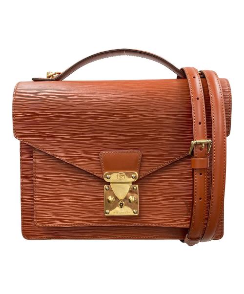 LOUIS VUITTON（ルイ ヴィトン）LOUIS VUITTON (ルイ ヴィトン) 2WAYバッグ ハンドバッグ ショルダーバッグ エピ モンソー ブラウン サイズ:実寸サイズにてご確認ください。の古着・服飾アイテム