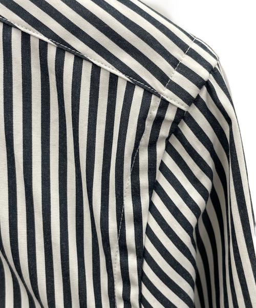 PAUL SMITH（ポールスミス）PAUL SMITH (ポールスミス) ロンドンストライプシャツ ネイビー×ホワイト サイズ:LARGEの古着・服飾アイテム