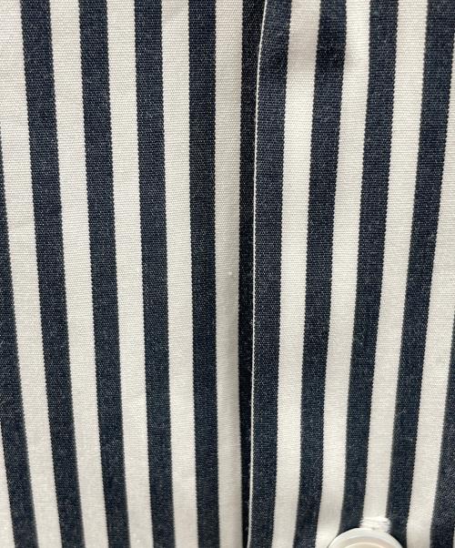 PAUL SMITH（ポールスミス）PAUL SMITH (ポールスミス) ロンドンストライプシャツ ネイビー×ホワイト サイズ:LARGEの古着・服飾アイテム