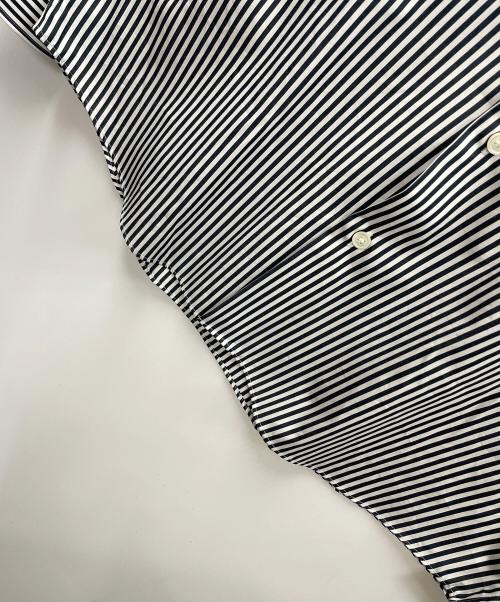 PAUL SMITH（ポールスミス）PAUL SMITH (ポールスミス) ロンドンストライプシャツ ネイビー×ホワイト サイズ:LARGEの古着・服飾アイテム