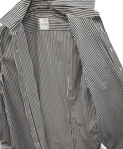 PAUL SMITH（ポールスミス）PAUL SMITH (ポールスミス) ロンドンストライプシャツ ネイビー×ホワイト サイズ:LARGEの古着・服飾アイテム