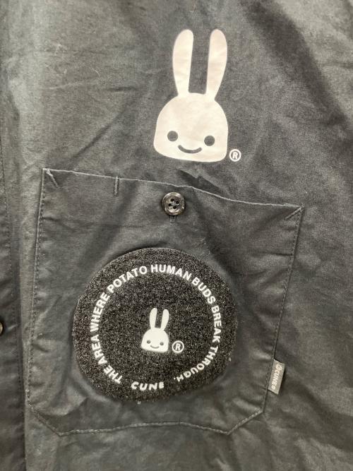 CUNE（キューン）CUNE (キューン) シャツ ブラック サイズ:2の古着・服飾アイテム