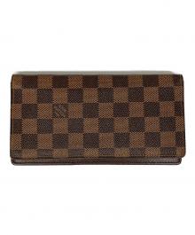 LOUIS VUITTON（ルイ ヴィトン）の古着「長財布 ポルトフォイユ ブラザ」