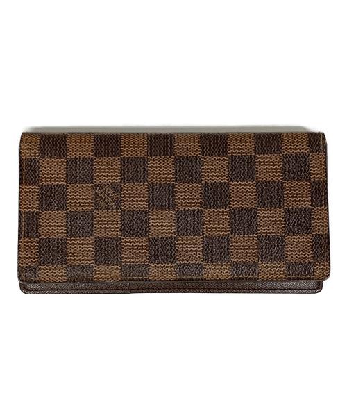 LOUIS VUITTON（ルイ ヴィトン）LOUIS VUITTON (ルイ ヴィトン) 長財布 ポルトフォイユ ブラザ サイズ:実寸サイズにてご確認ください。の古着・服飾アイテム