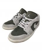NIKEナイキ）の古着「スニーカー Air Jordan 1 Low SE "Medium Olive"(エアジョーダン1 ロー SE "ミディアムオリーブ")」｜アイボリー×カーキ