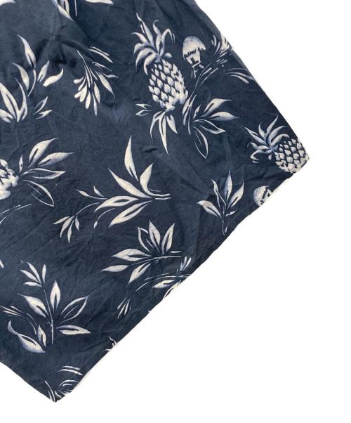 POLO RALPH LAUREN（ポロ・ラルフローレン）POLO RALPH LAUREN (ポロ・ラルフローレン) アロハシャツ パイナップル柄 ネイビー サイズ:Lの古着・服飾アイテム