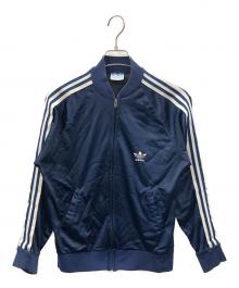 adidas（アディダス）の古着「トラックジャケット」｜ネイビー