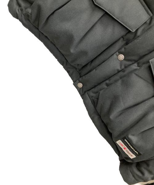 taras boulba（タラスブルバ）taras boulba (タラスブルバ) ダウンジャケット ファイアシールド  ブラック サイズ:XL 未使用品の古着・服飾アイテム