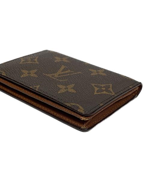 LOUIS VUITTON（ルイ ヴィトン）LOUIS VUITTON (ルイ ヴィトン) カードケース ブラウン サイズ:実寸サイズにてご確認ください。の古着・服飾アイテム