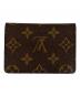 LOUIS VUITTON (ルイ ヴィトン) カードケース ブラウン サイズ:実寸サイズにてご確認ください。：6000円