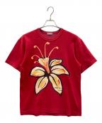 COMME des GARCONS HOMMEコムデギャルソン オム）の古着「Tシャツ」｜レッド