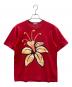 COMME des GARCONS HOMME（コムデギャルソン オム）の古着「Tシャツ」｜レッド