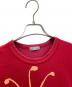 COMME des GARCONS HOMME (コムデギャルソン オム) Tシャツ レッド サイズ:実寸サイズにてご確認ください。：10000円