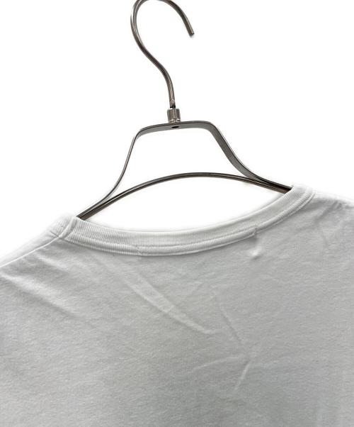 PLAY COMME des GARCONS（プレイコムデギャルソン）PLAY COMME des GARCONS (プレイコムデギャルソン) Tシャツ ホワイト×グリーン サイズ:Mの古着・服飾アイテム