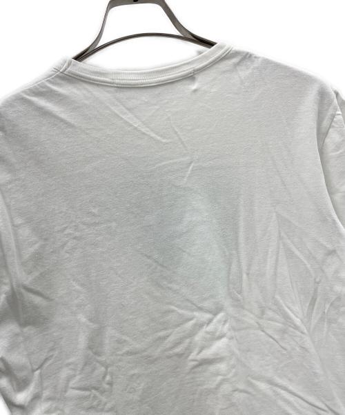 PLAY COMME des GARCONS（プレイコムデギャルソン）PLAY COMME des GARCONS (プレイコムデギャルソン) Tシャツ ホワイト×グリーン サイズ:Mの古着・服飾アイテム