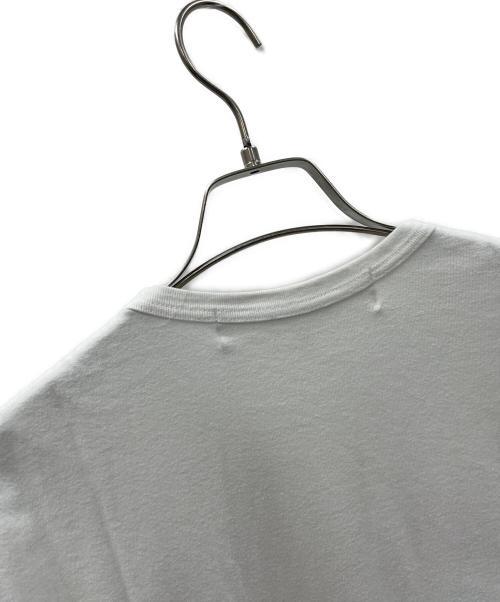 PLAY COMME des GARCONS（プレイコムデギャルソン）PLAY COMME des GARCONS (プレイコムデギャルソン) Tシャツ ホワイト×レッド サイズ:Mの古着・服飾アイテム