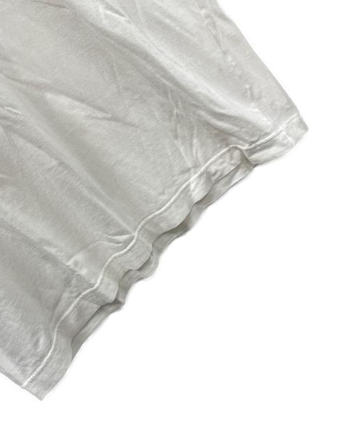 COMME des GARCONS HOMME（コムデギャルソン オム）COMME des GARCONS HOMME (コムデギャルソン オム) VネックTシャツ ホワイト サイズ:実寸サイズにてご確認ください。の古着・服飾アイテム