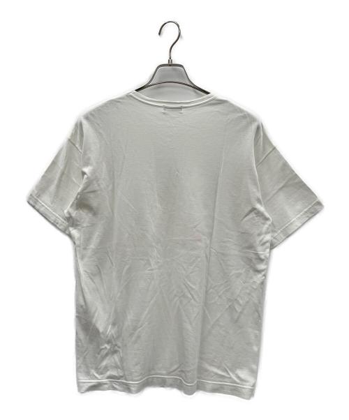 COMME des GARCONS HOMME（コムデギャルソン オム）COMME des GARCONS HOMME (コムデギャルソン オム) VネックTシャツ ホワイト サイズ:実寸サイズにてご確認ください。の古着・服飾アイテム