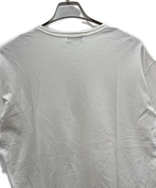 COMME des GARCONS HOMME（コムデギャルソン オム）COMME des GARCONS HOMME (コムデギャルソン オム) VネックTシャツ ホワイト サイズ:実寸サイズにてご確認ください。の古着・服飾アイテム