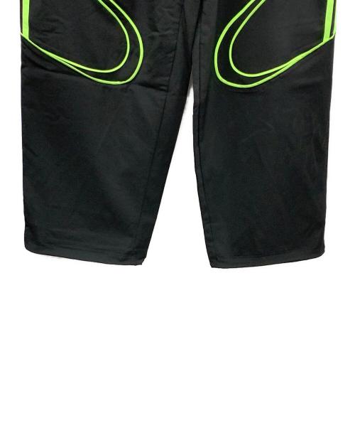 adidas（アディダス）adidas (アディダス) ジャージパンツ チームガイスト アディカラー トラックパンツ ブラック×グリーン サイズ:M 未使用品の古着・服飾アイテム