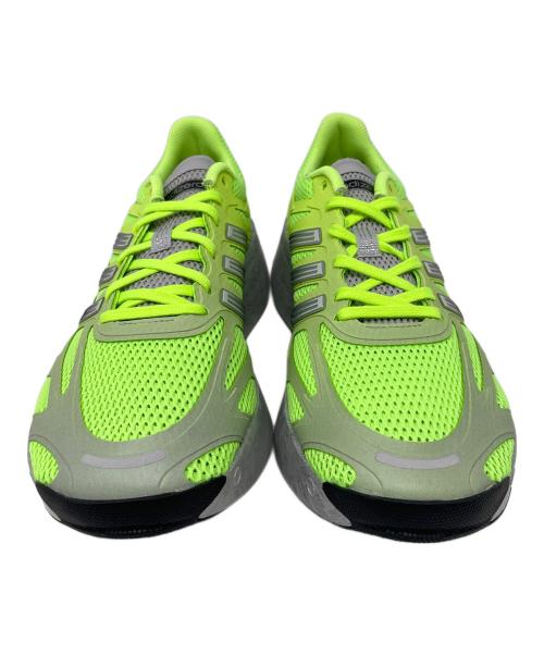 adidas（アディダス）adidas (アディダス) ローカットスニーカー アディゼロ アルク  黄緑×グレー サイズ:27cmの古着・服飾アイテム