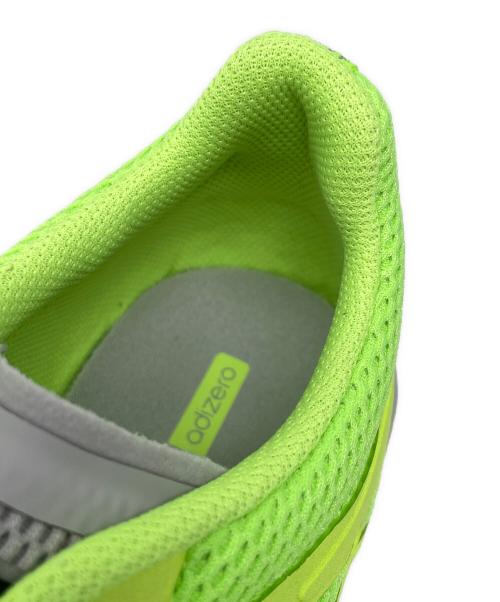 adidas（アディダス）adidas (アディダス) ローカットスニーカー アディゼロ アルク  黄緑×グレー サイズ:27cmの古着・服飾アイテム