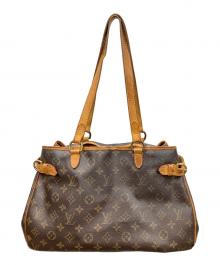 LOUIS VUITTON（ルイ ヴィトン）の古着「ショルダートートバッグ バティニョール オリゾンタル」｜ブラウン