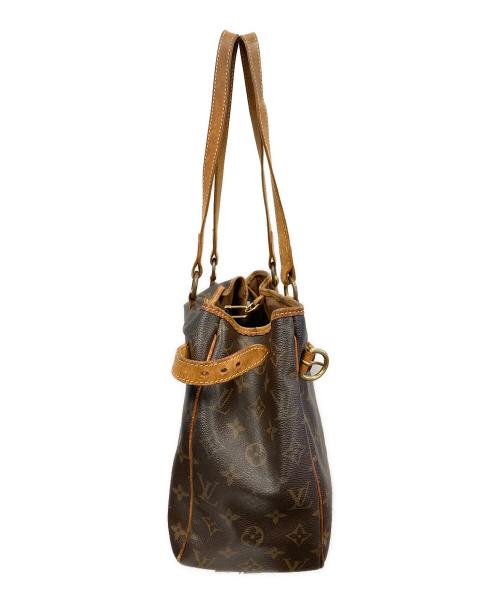 LOUIS VUITTON（ルイ ヴィトン）LOUIS VUITTON (ルイ ヴィトン) ショルダートートバッグ バティニョール オリゾンタル ブラウン サイズ:実寸サイズにてご確認ください。の古着・服飾アイテム