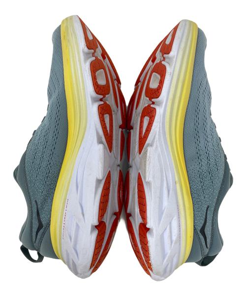 HOKA（ホカ）HOKA (ホカ) ローカットスニーカー 	BONDI 8（ボンダイ 8） ブルーグレー サイズ:27cmの古着・服飾アイテム