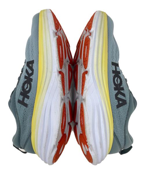 HOKA（ホカ）HOKA (ホカ) ローカットスニーカー 	BONDI 8（ボンダイ 8） ブルーグレー サイズ:27cmの古着・服飾アイテム