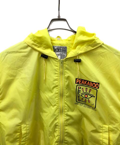PEAKABOO（ピーカブ）PEAKABOO (ピーカブ) ナイロンジャケット イエロー サイズ:Fの古着・服飾アイテム