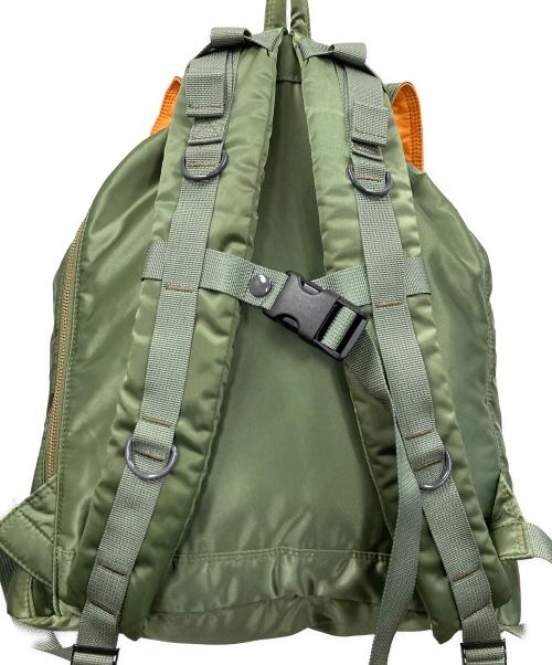 PORTER（ポーター）PORTER (ポーター) リュック TANKER  RUCKSACK（タンカー ラックサック） グリーン サイズ:実寸サイズにてご確認ください。の古着・服飾アイテム