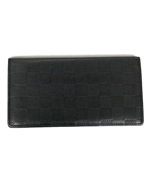 LOUIS VUITTON（ルイ ヴィトン）LOUIS VUITTON (ルイ ヴィトン) 長財布 ダミエ・アンフィニ ポルトフォイユ ブラザ サイズ:実寸サイズにてご確認ください。の古着・服飾アイテム