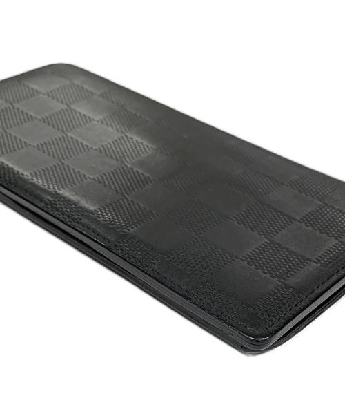 LOUIS VUITTON（ルイ ヴィトン）LOUIS VUITTON (ルイ ヴィトン) 長財布 ダミエ・アンフィニ ポルトフォイユ ブラザ サイズ:実寸サイズにてご確認ください。の古着・服飾アイテム