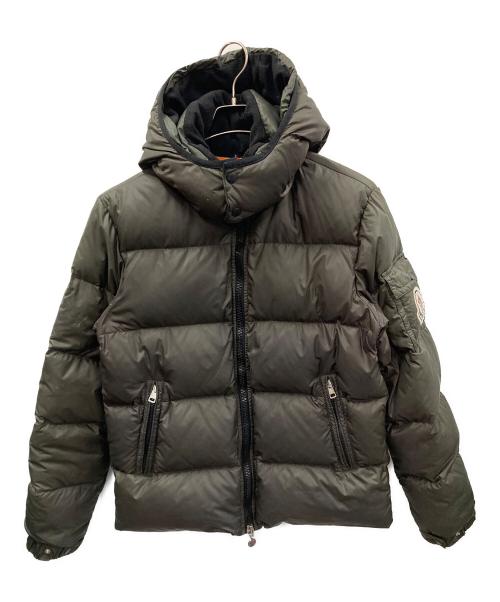 MONCLER（モンクレール）MONCLER (モンクレール) ダウンジャケット オリーブ サイズ:2の古着・服飾アイテム