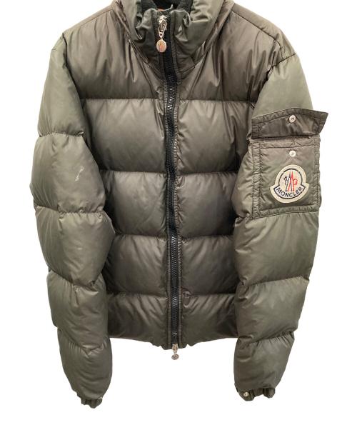 MONCLER（モンクレール）MONCLER (モンクレール) ダウンジャケット オリーブ サイズ:2の古着・服飾アイテム