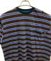 JACKSON MATISSE (ジャクソンマティス) 半袖カットソー ブルー×ブラウン サイズ:MEDIUM：6000円