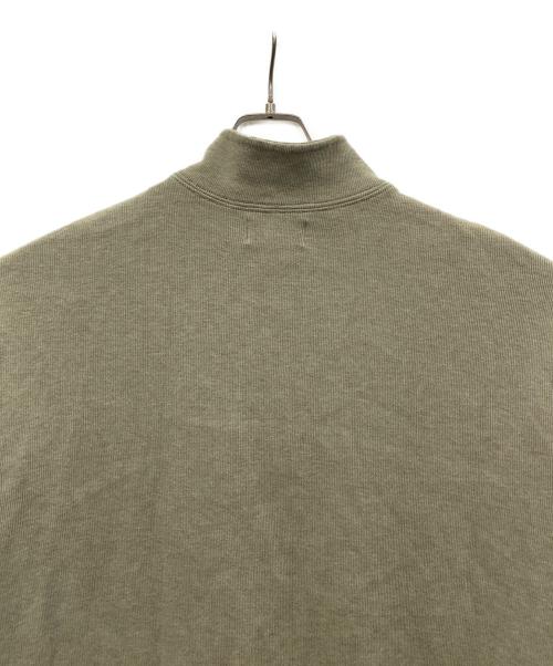 POLO RALPH LAUREN（ポロ・ラルフローレン）POLO RALPH LAUREN (ポロ・ラルフローレン) ハーフジップニット カーキ サイズ:ｚｌの古着・服飾アイテム