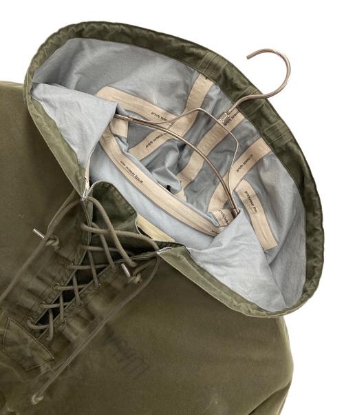 VISVIM（ビズビム）VISVIM (ビズビム) プルオーバージャケット CHINOOK PONCHO 3L DMGD（チヌーク ポンチョ 3レイヤー ダメージ加工） オリーブ サイズ:2の古着・服飾アイテム