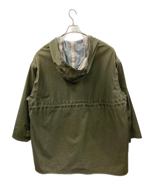 VISVIM（ビズビム）VISVIM (ビズビム) プルオーバージャケット CHINOOK PONCHO 3L DMGD（チヌーク ポンチョ 3レイヤー ダメージ加工） オリーブ サイズ:2の古着・服飾アイテム
