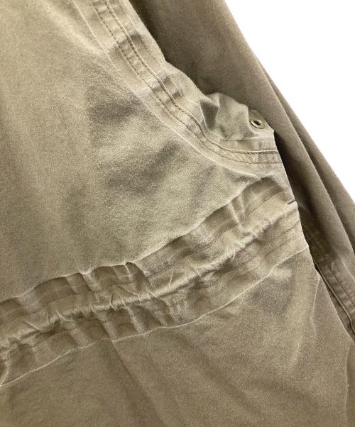 VISVIM（ビズビム）VISVIM (ビズビム) プルオーバージャケット CHINOOK PONCHO 3L DMGD（チヌーク ポンチョ 3レイヤー ダメージ加工） オリーブ サイズ:2の古着・服飾アイテム