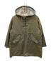 VISVIM（ビズビム）の古着「プルオーバージャケット CHINOOK PONCHO 3L DMGD（チヌーク ポンチョ 3レイヤー ダメージ加工）」｜オリーブ