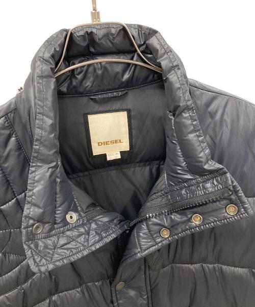 DIESEL（ディーゼル）DIESEL (ディーゼル) 中綿ジャケット ブラック サイズ:Mの古着・服飾アイテム
