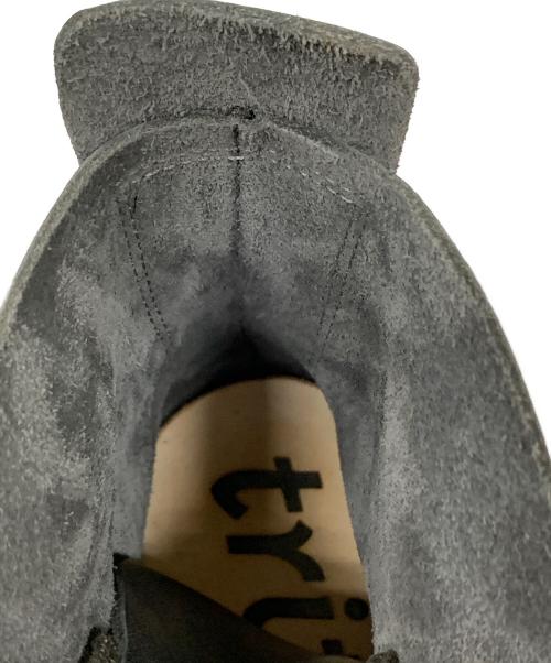 Trippen（トリッペン）Trippen (トリッペン) レザーブーツ グレー サイズ:37の古着・服飾アイテム
