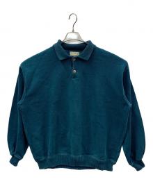 L.L.Bean（エルエルビーン）の古着「ニットポロシャツ」｜グリーン