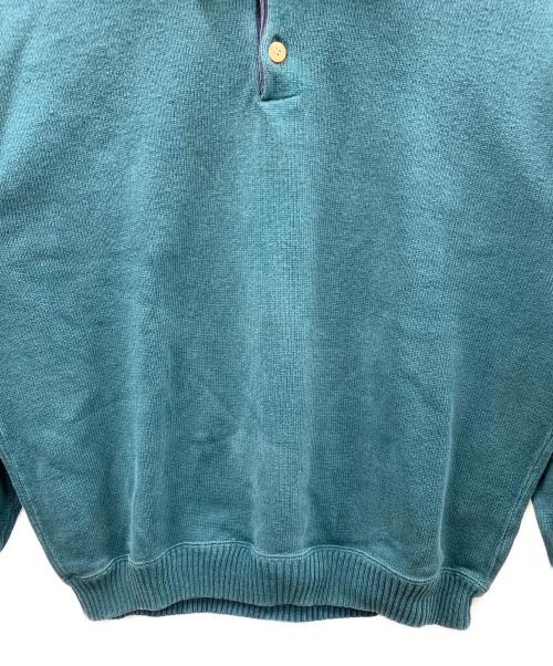 L.L.Bean（エルエルビーン）L.L.Bean (エルエルビーン) ニットポロシャツ グリーン サイズ:XLの古着・服飾アイテム
