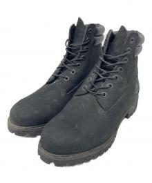 Timberland（ティンバーランド）の古着「6インチブーツ 6 INCH DOUBLE COLLAR BOOT（6 インチ ダブル カラー ブーツ）」｜ブラック