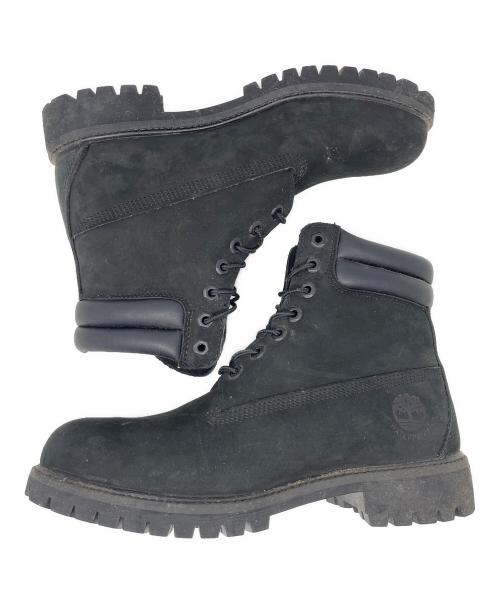 Timberland（ティンバーランド）Timberland (ティンバーランド) 6インチブーツ 6 INCH DOUBLE COLLAR BOOT（6 インチ ダブル カラー ブーツ） ブラック サイズ:UK8.5の古着・服飾アイテム